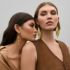 Golden Leaf & Spiral Drops Set