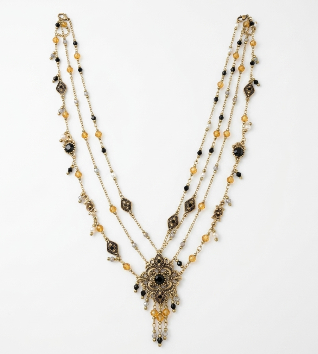 Alternative view of ISABELLA – Golden Heirloom Tassel