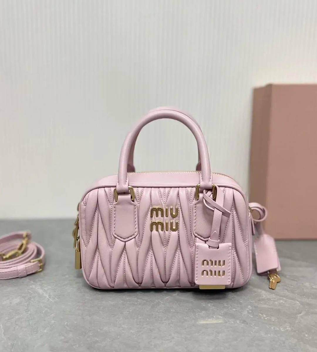 Alternative view of Miu Miu Arcadia Nappa Sling Bag