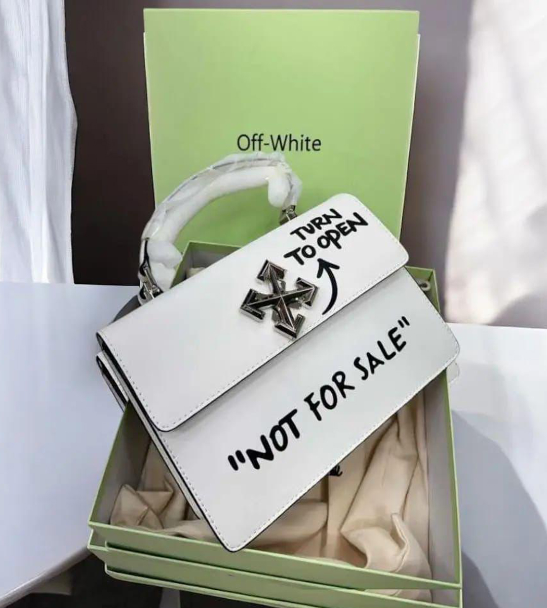 Off White Jitney Handbag