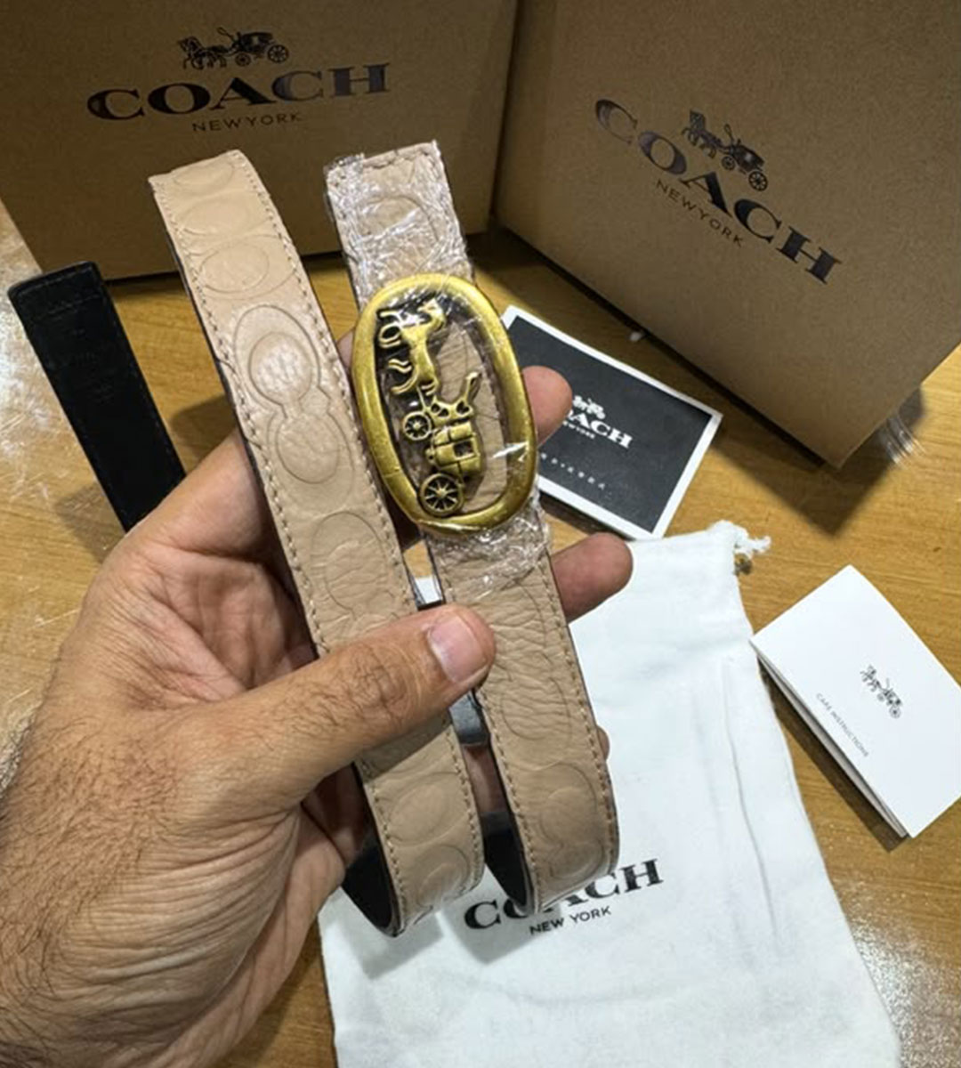 CH Premium Leather Belt 02