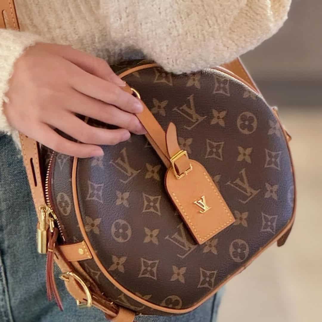 Luxury Designer Monogram Shoulder Bag