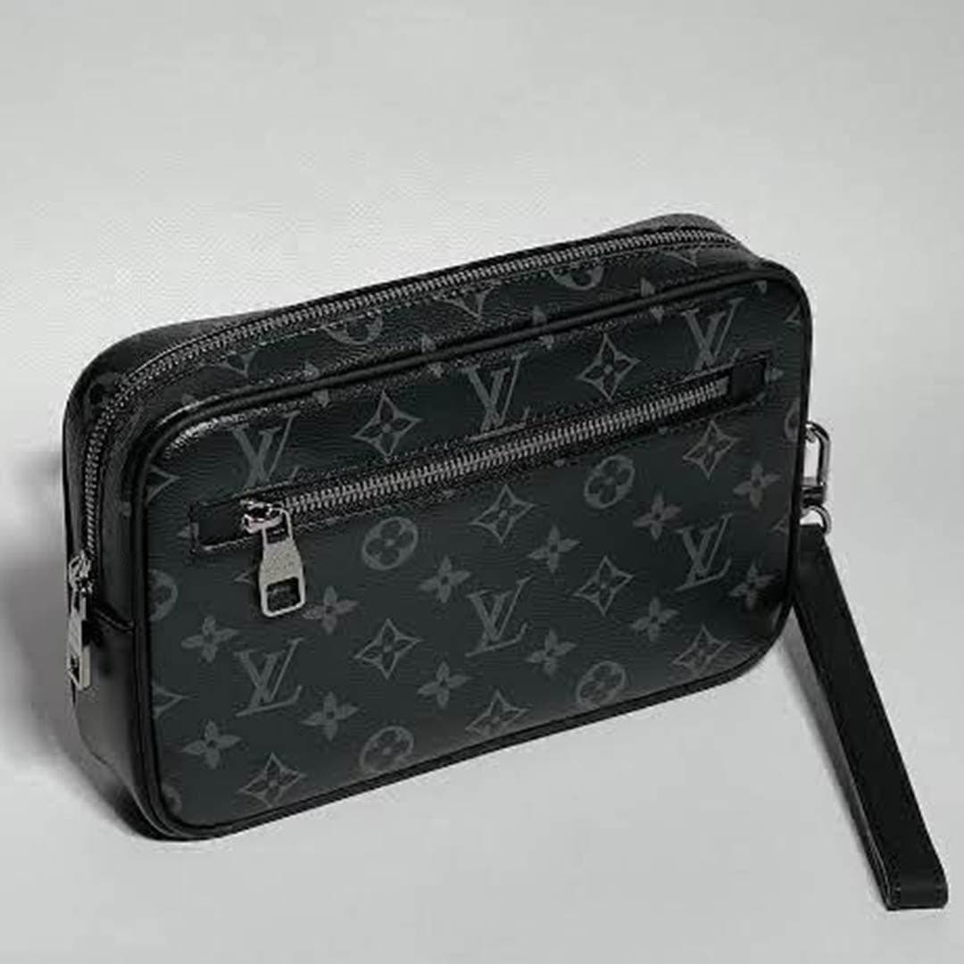 Premium Monogram Print Pochette Bag - Image 3