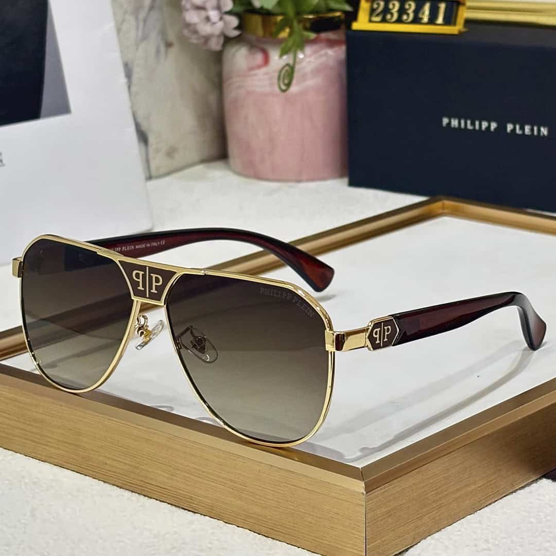 Alternative view of Philipp Plein 23341 Premium Aviators