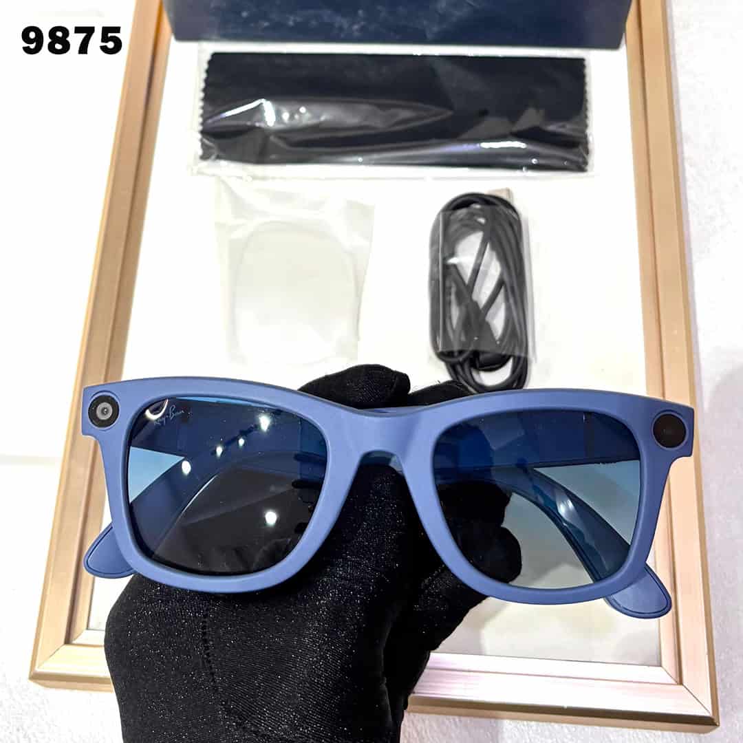 Meta RBN Charge The Sunglass First With Cable Luxury 9875 Wayfarers