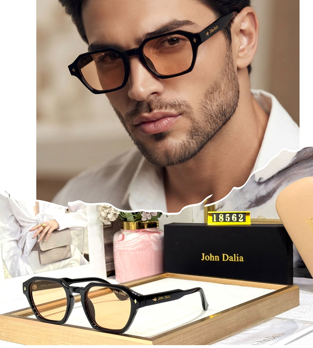 Alternative view of JD Luxury Premium 185562 Wayfarers