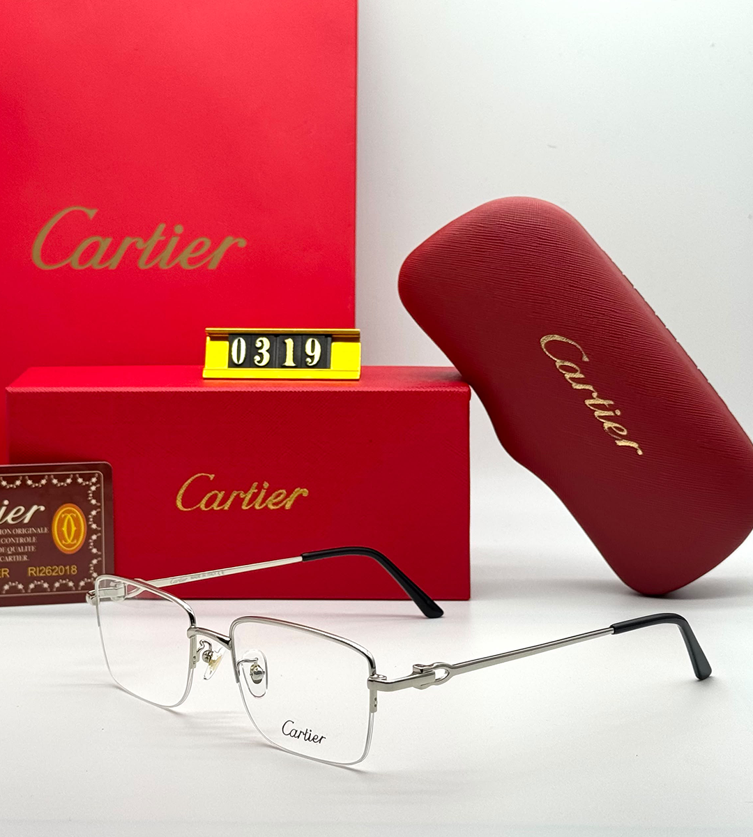 Alternative view of CRT Premium Luxury 0319 Optical Frames