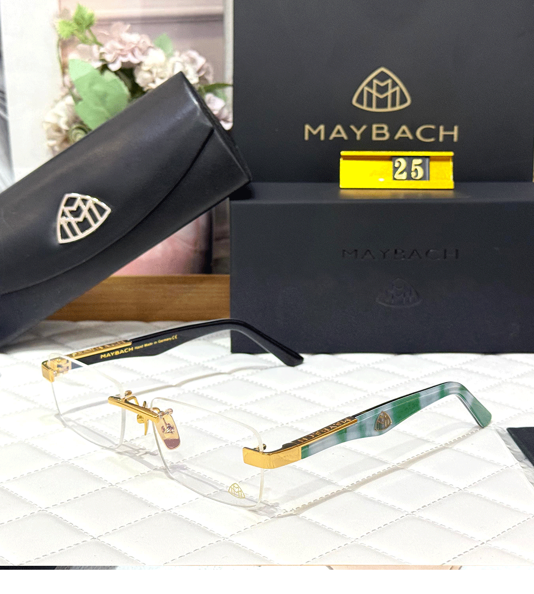Clear-Gold-Green