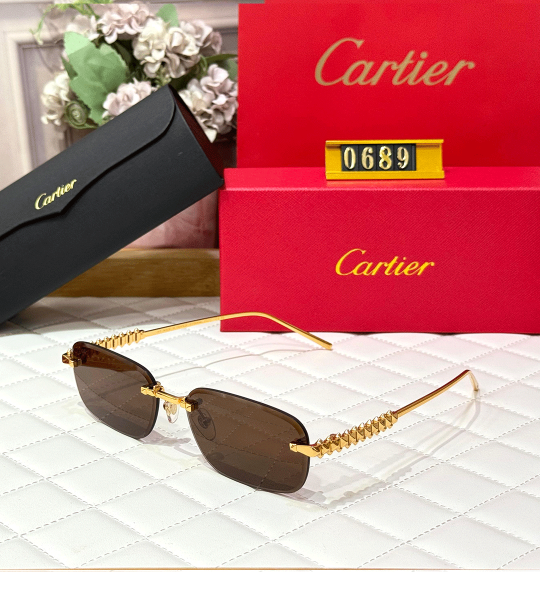 Alternative view of CRT Premium Luxury 0689 Aviators